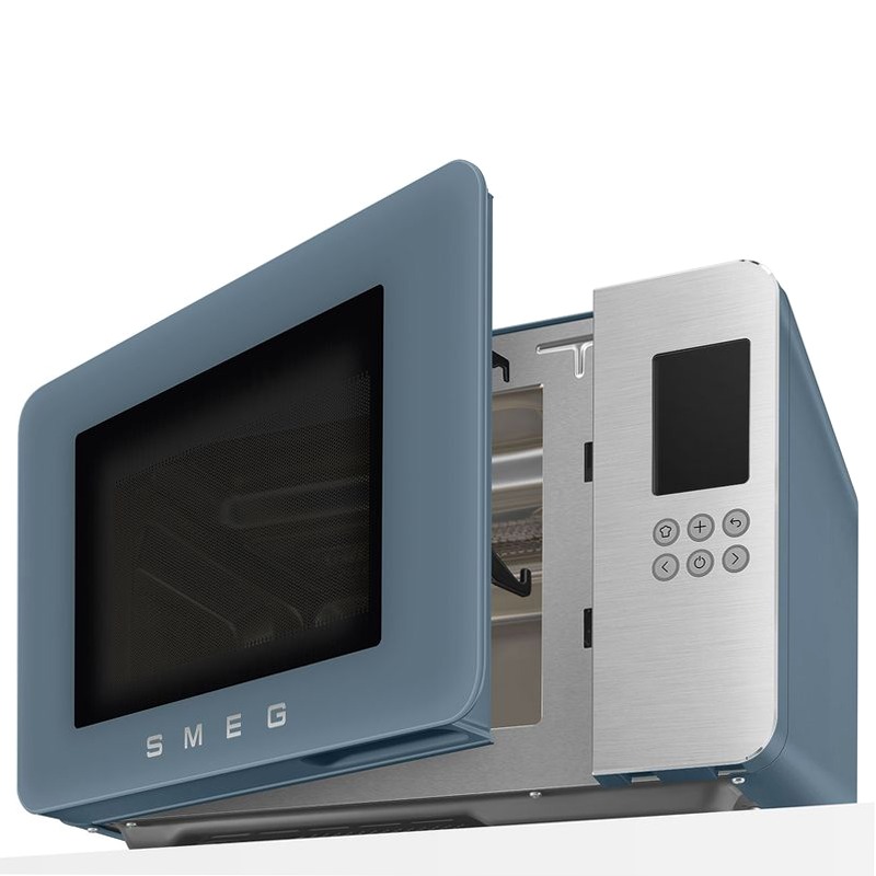 Forno a microonde con grill | Storm Blue Libera installazione, finitura opaca Estetica Collezione Grigio 29