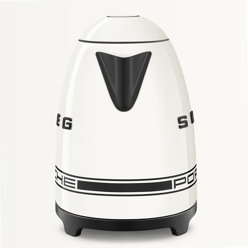 Bollitore KLF03 | Carrara White Porsche x SMEG Nero
