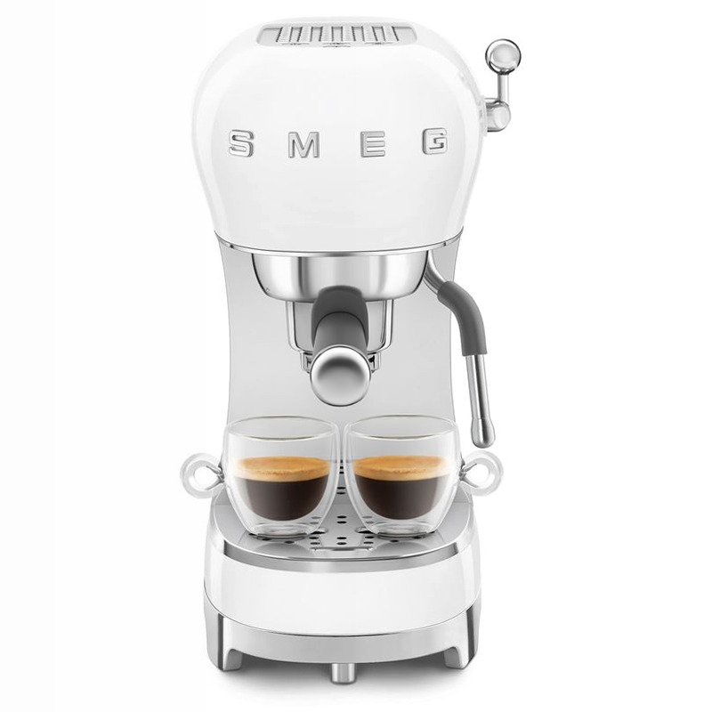 Macchina da caffè espresso manuale Bianco Estetica 50's Style 1.1lt 15bar