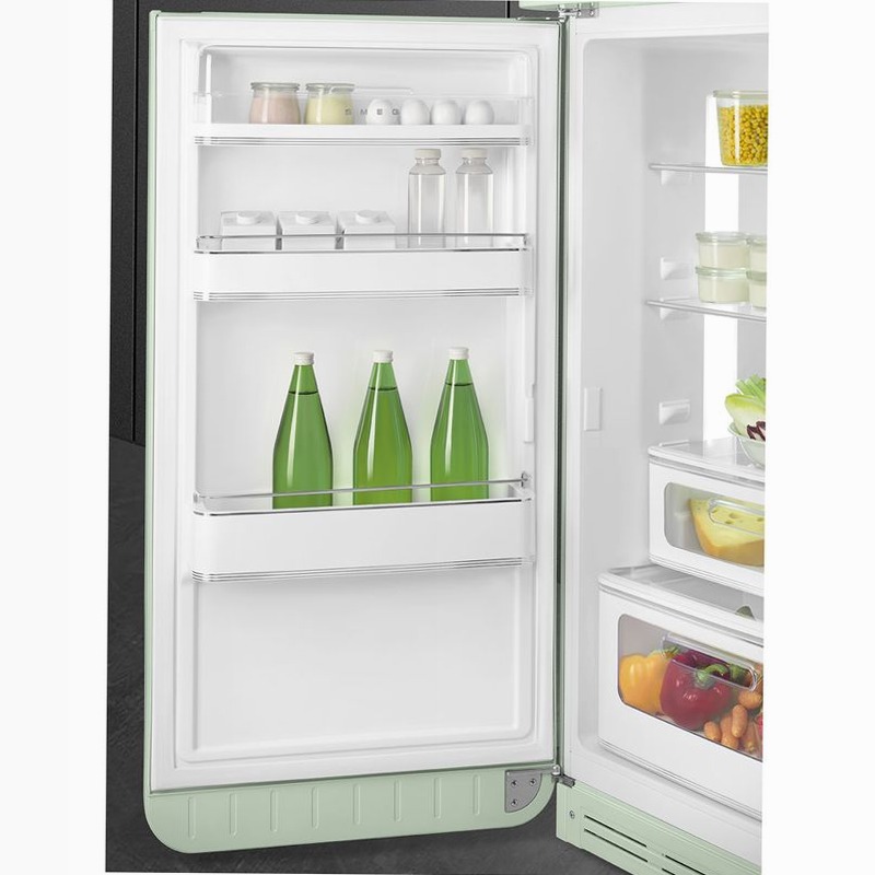 Frigorifero Verde pastello Doppia-Porta Smeg Cromo C Libera