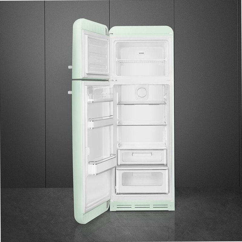 Frigorifero Verde pastello Doppia-Porta Smeg Cromo C Libera
