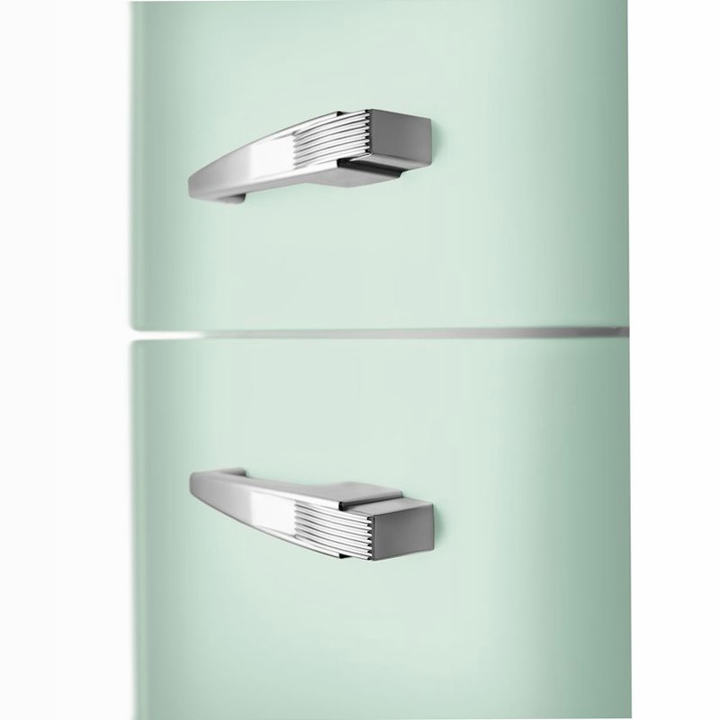 Frigorifero Verde pastello Doppia-Porta Smeg Cromo C Libera