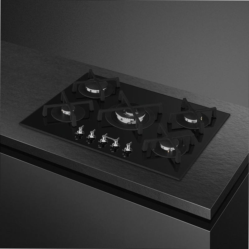 Piano di cottura a gas 70/75 cm Estetica Classica