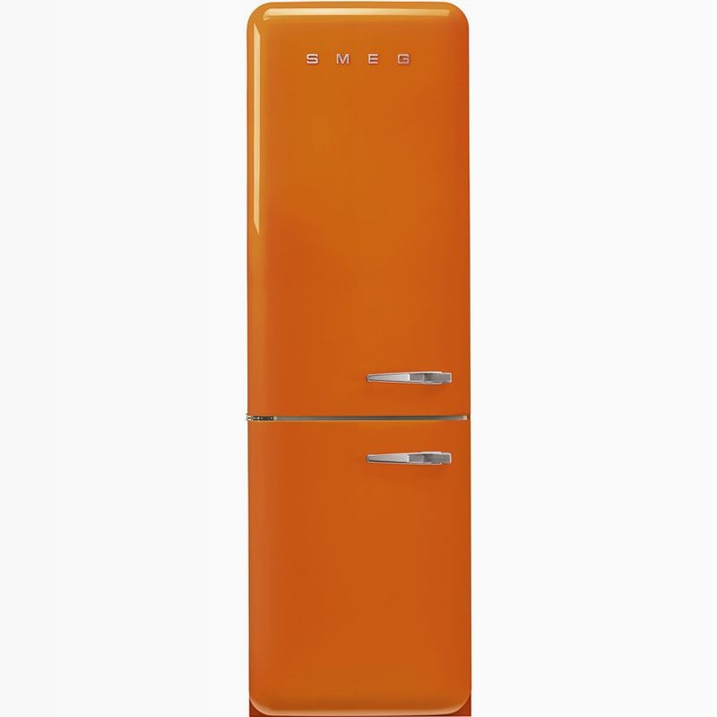 Frigorifero Arancione Combinato 50's Style C Libera
