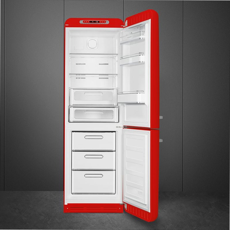 Frigorifero Rosso Combinato 50's Style C Libera