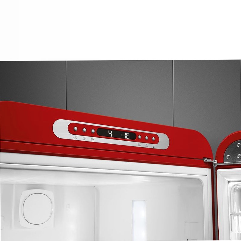 Frigorifero Rosso Combinato 50's Style C Libera