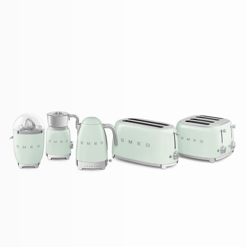 Bollitore Verde Pastello Smeg - Estetica 50's Style