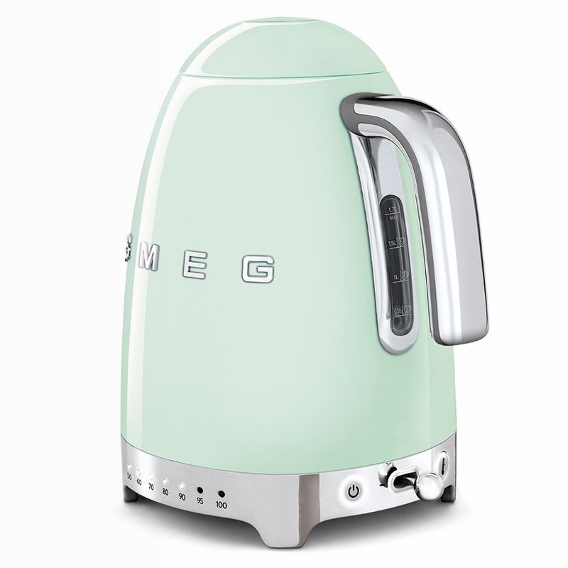 Bollitore Verde Pastello Smeg - Estetica 50's Style