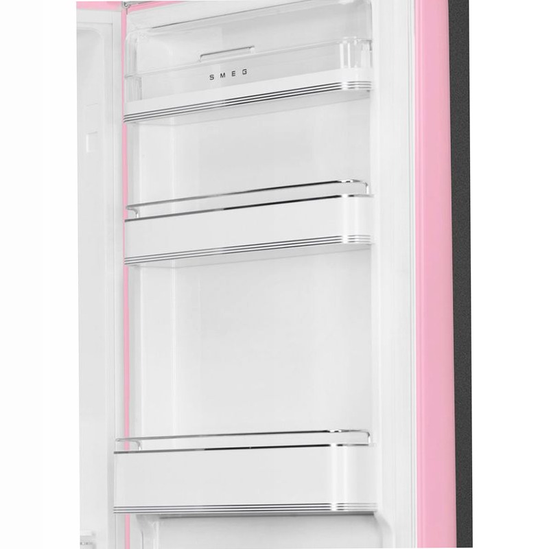 Frigorifero Rosa Combinato 50's Style Oro C Libera