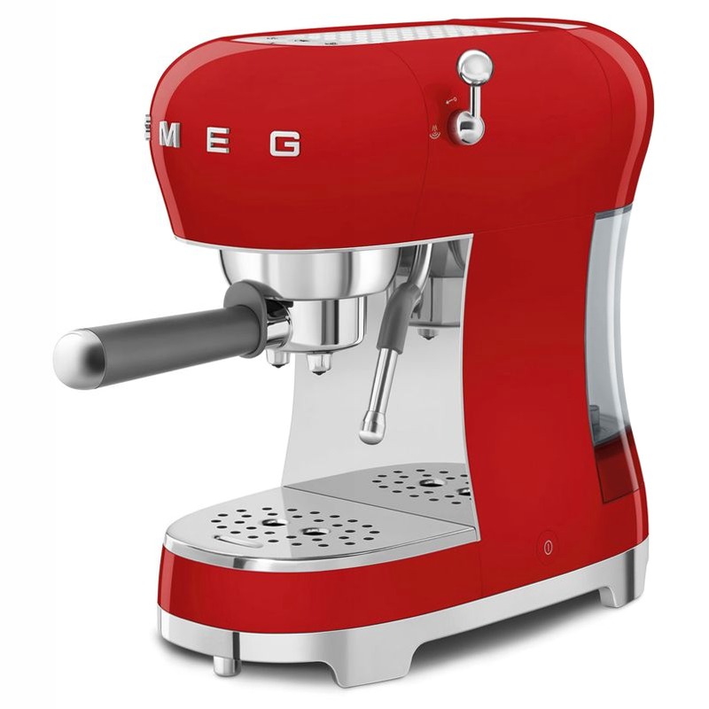 Macchina da caffè espresso manuale Rosso Estetica 50's Style 1.1lt 15bar