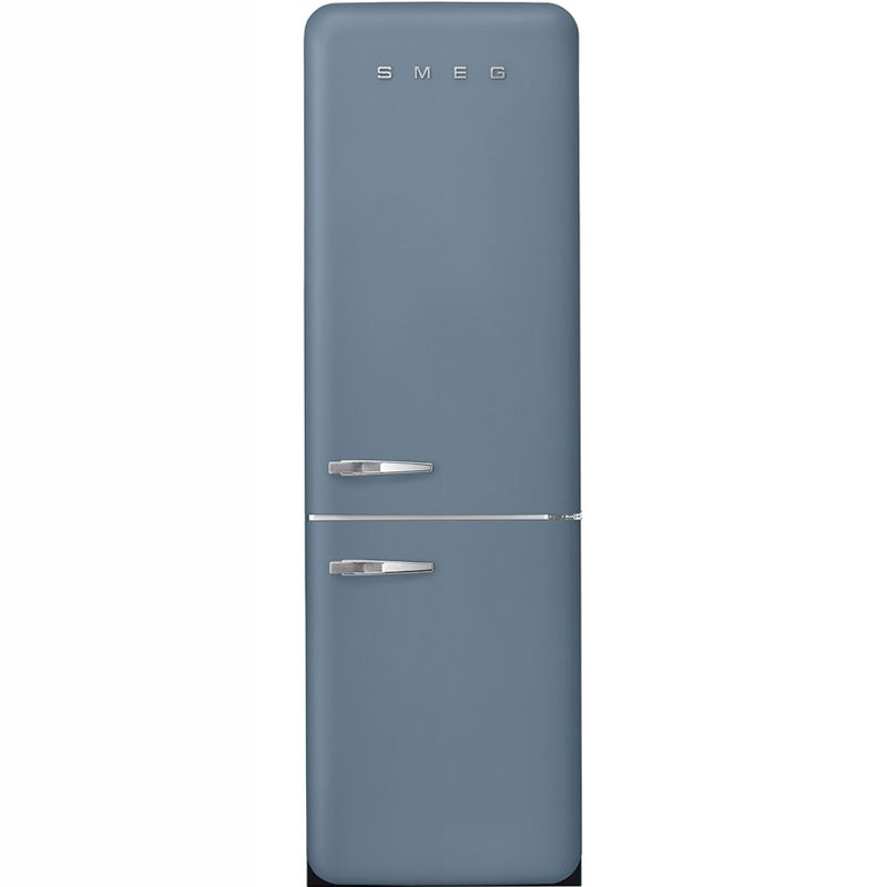 Frigorifero Storm Blue Combinato 50's Style Blu C Libera