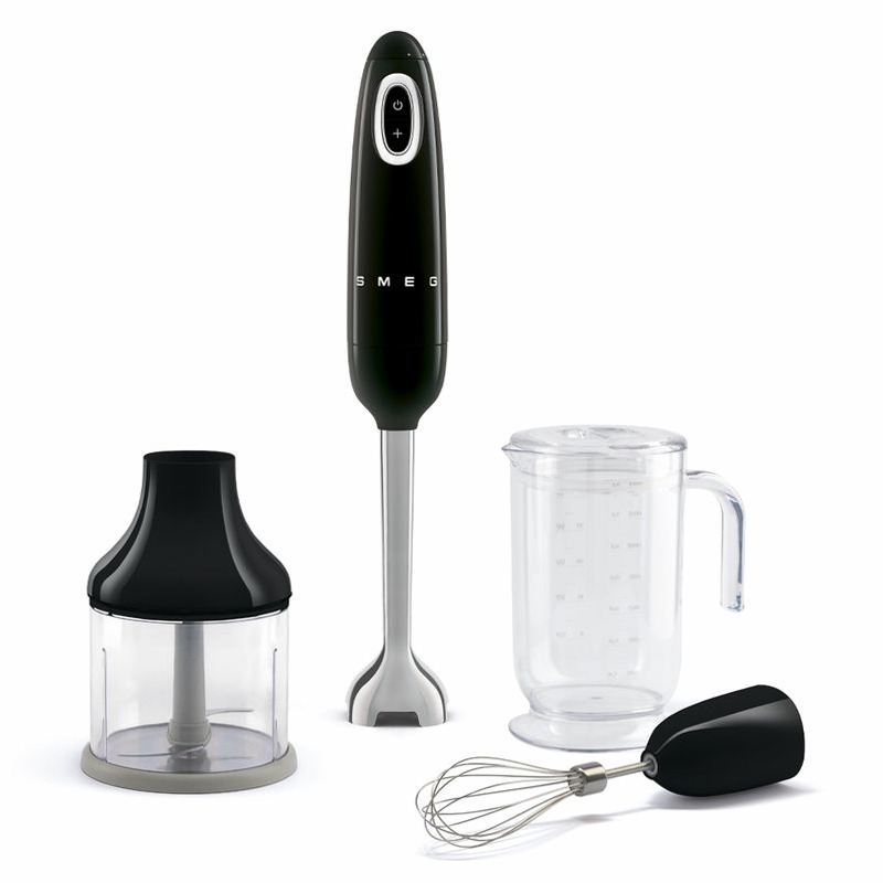 Frullatore a immersione Nero con accessori inclusi