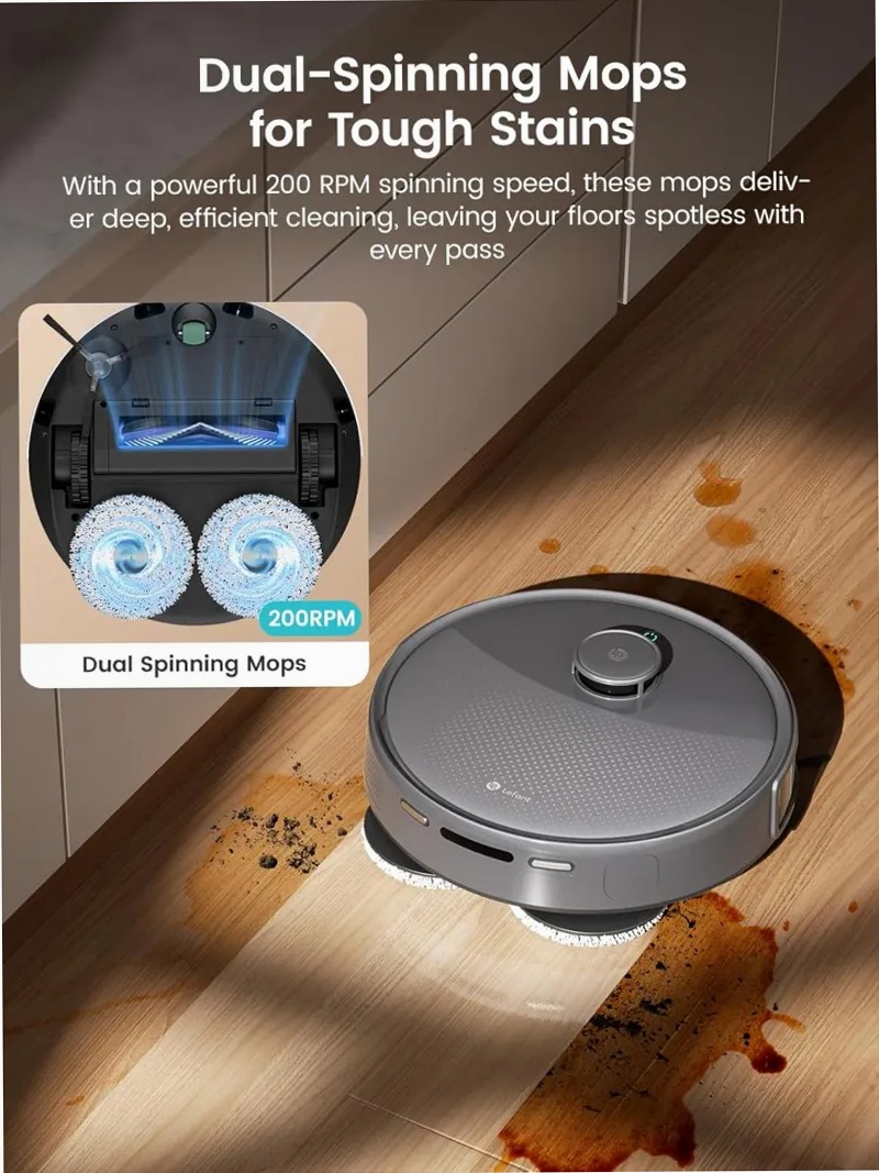 Lefant M3 Series Robot Vacuum - Potenza e Pulizia 20w