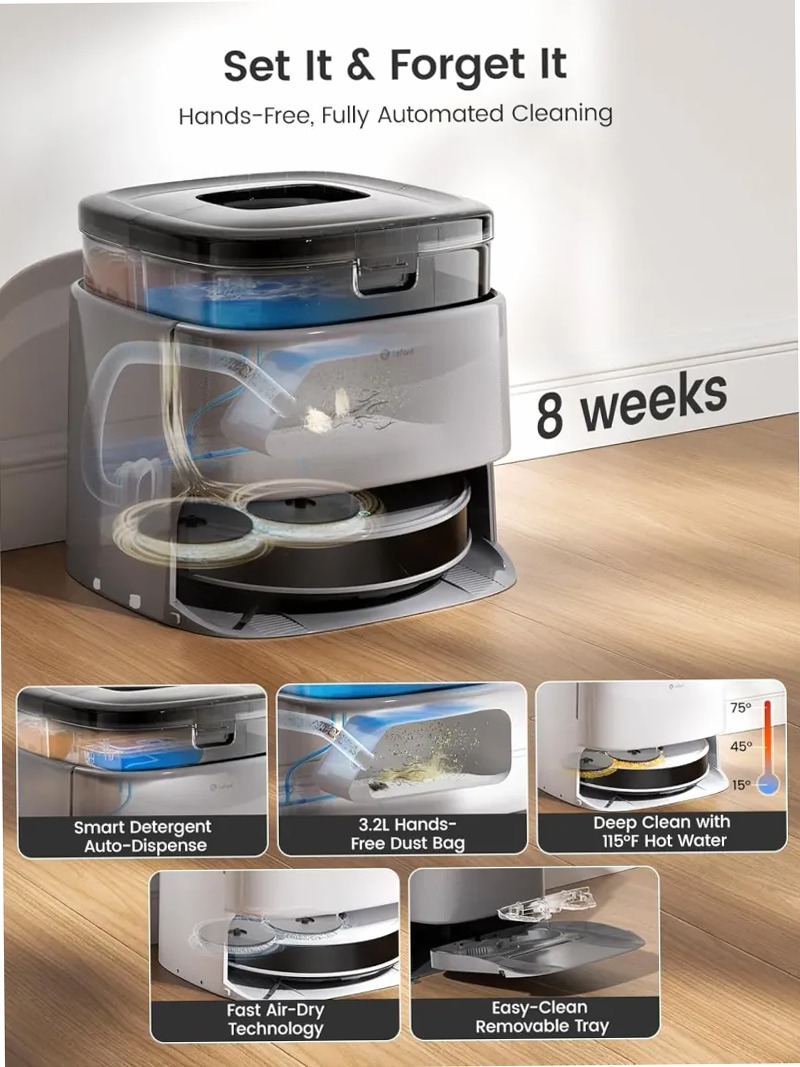 Lefant M3 Series Robot Vacuum - Potenza e Pulizia 20w
