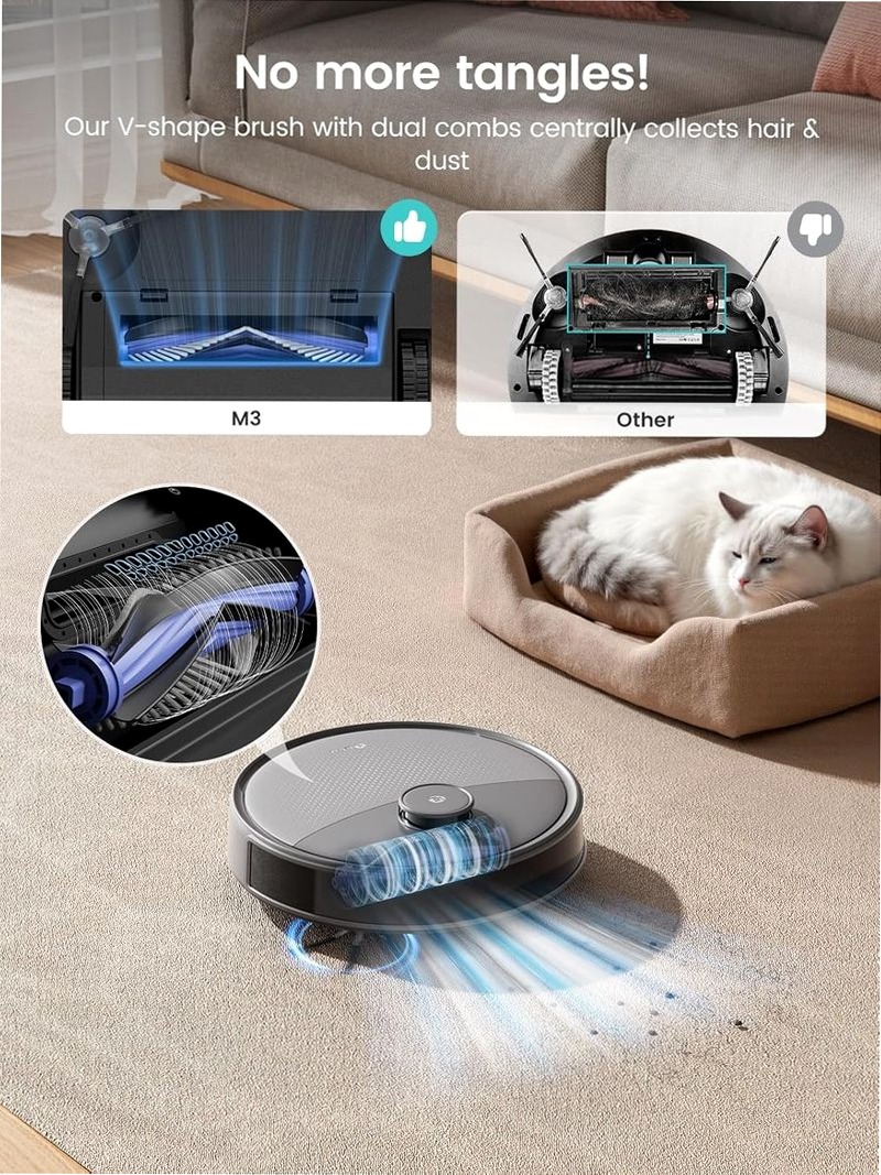 Lefant M3 Series Robot Vacuum - Potenza e Pulizia 20w