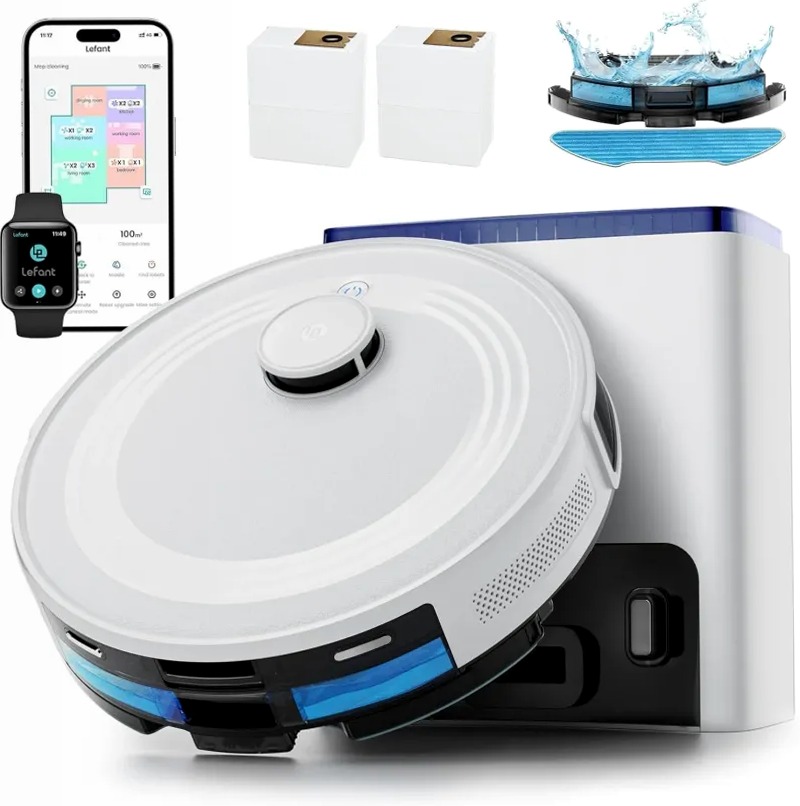 Lefant Robot Vacuum M2L Plus White
