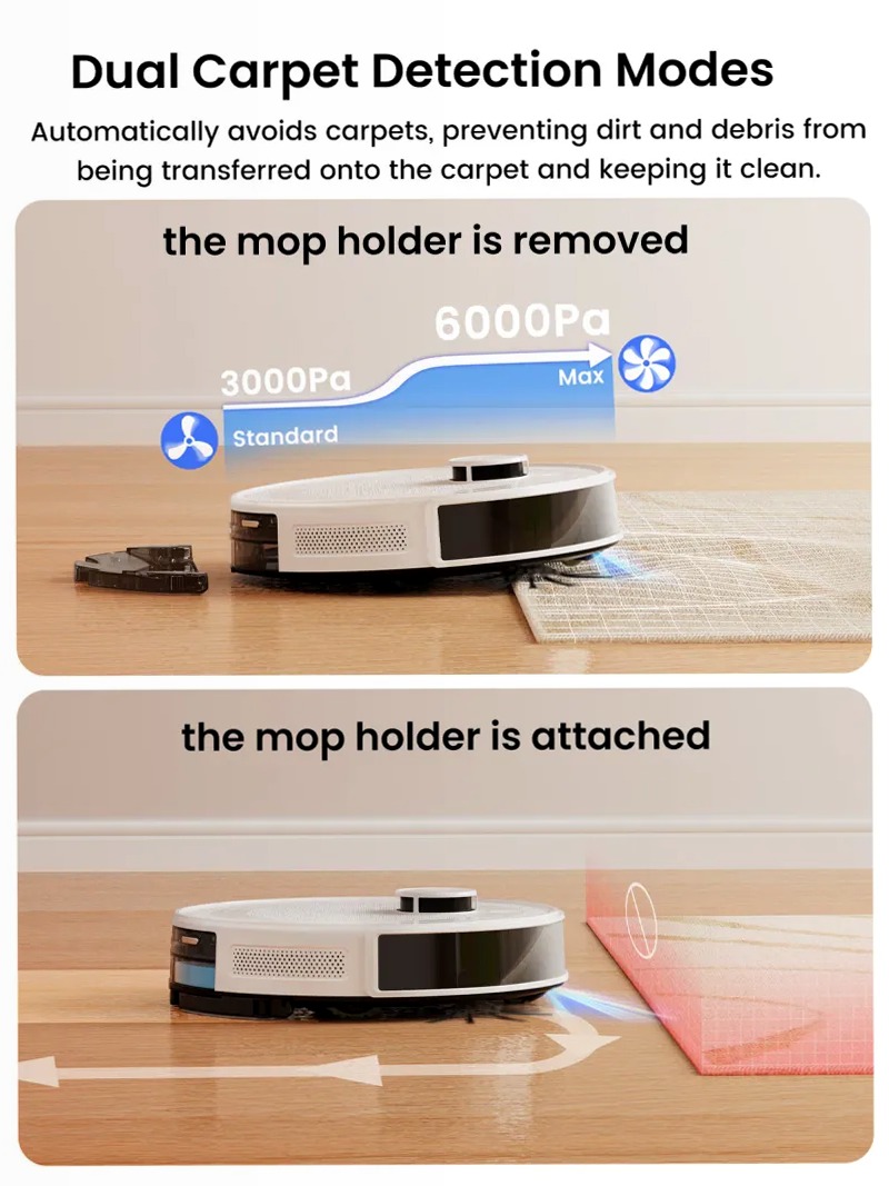 Lefant Robot Vacuum M2L Plus White