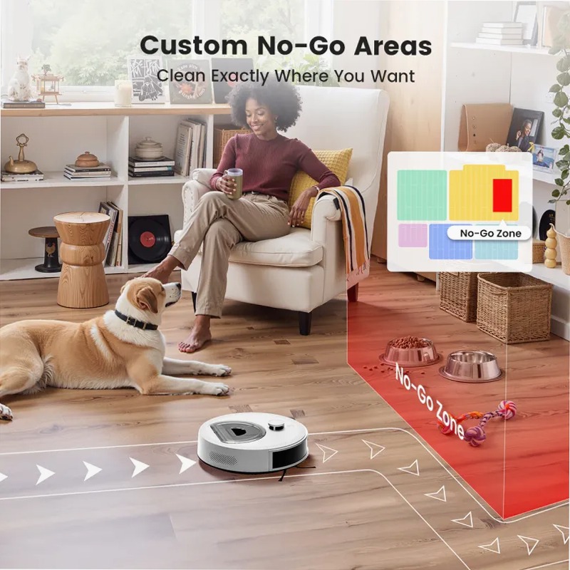 Lefant Robot Vacuum Cleaner M330S White